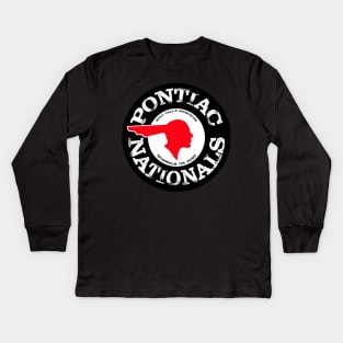 Pontiac Nationals Kids Long Sleeve T-Shirt